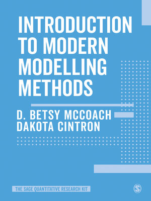 cover image of Introduction to Modern Modelling Methods